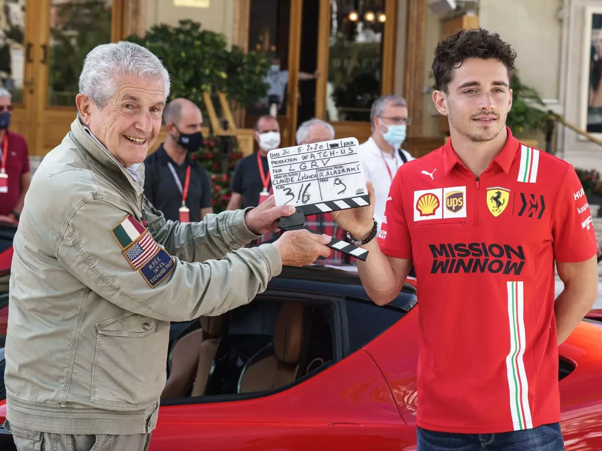 Foto zur News: Charles Leclerc nach Filmdebüt: "Sehe mich nicht als Schauspieler"