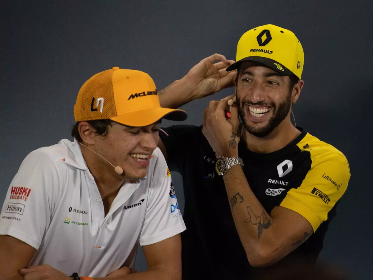 Lando Norris, Daniel Ricciardo Foto zur News: Brown: Norris wird von Ricciardos Ankunft bei McLaren profitieren