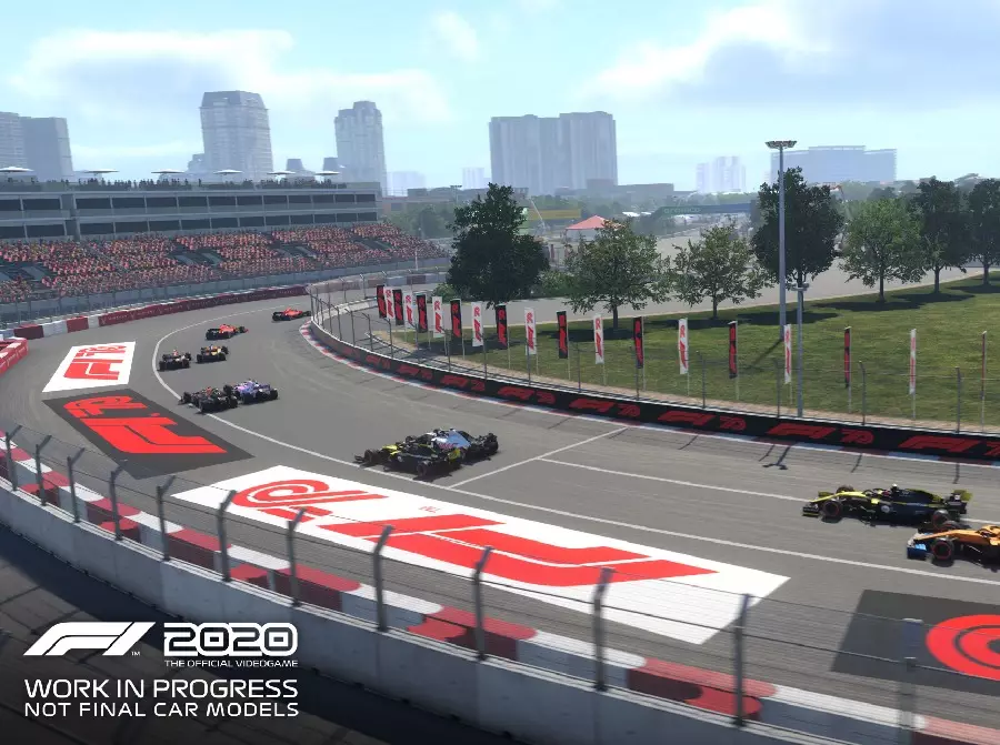 Foto zur News: Erstes Video: Charles Leclerc fährt eine Runde in Vietnam in "F1 2020"