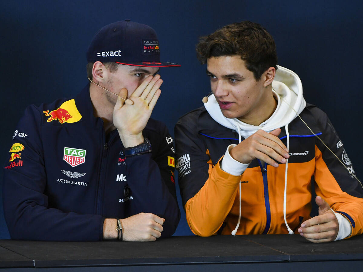 Foto zur News: Vor Teamduell mit Ricciardo: Norris holt sich Tipps von Verstappen