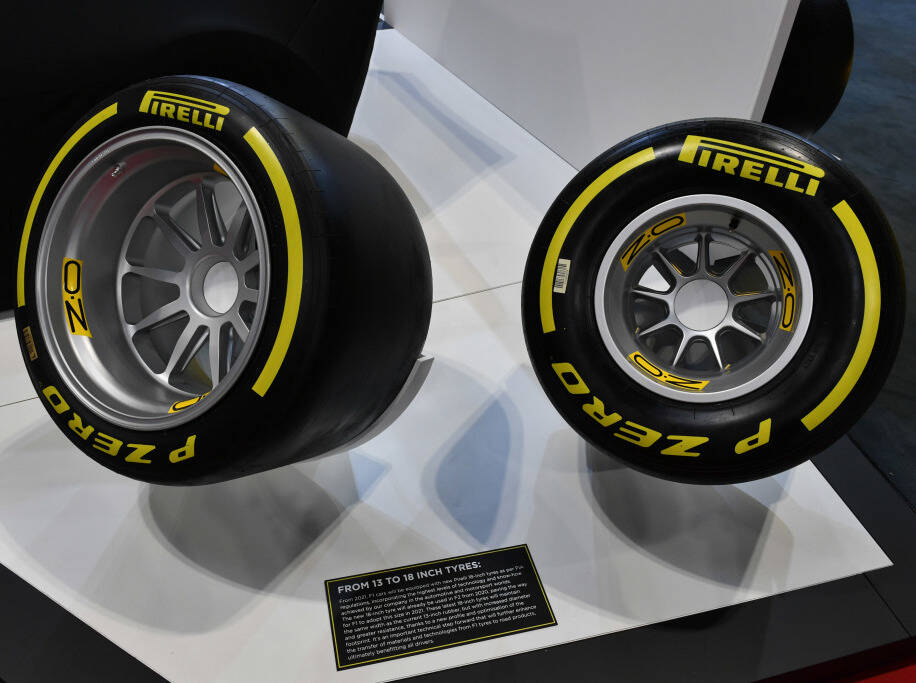 Foto zur News: Mercedes: 18-Zoll-Reifen bis zu zwei Sekunden langsamer