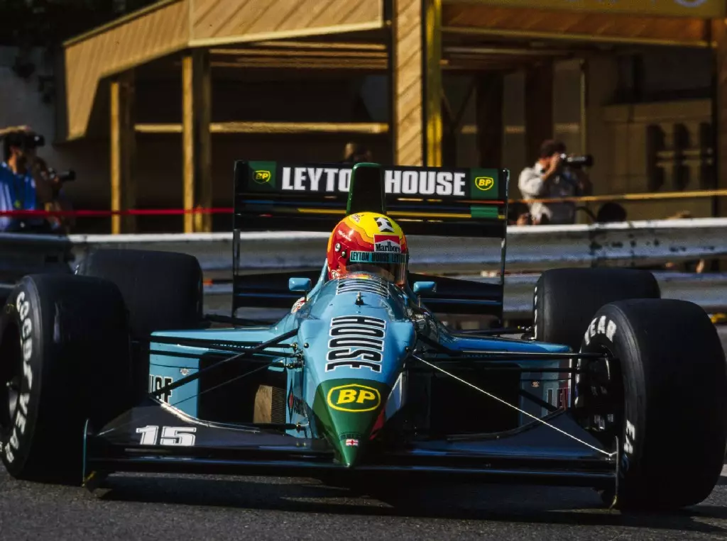 Mauricio Gugelmin Foto zur News: Adrian Newey und der March 881: Revolution in Türkis