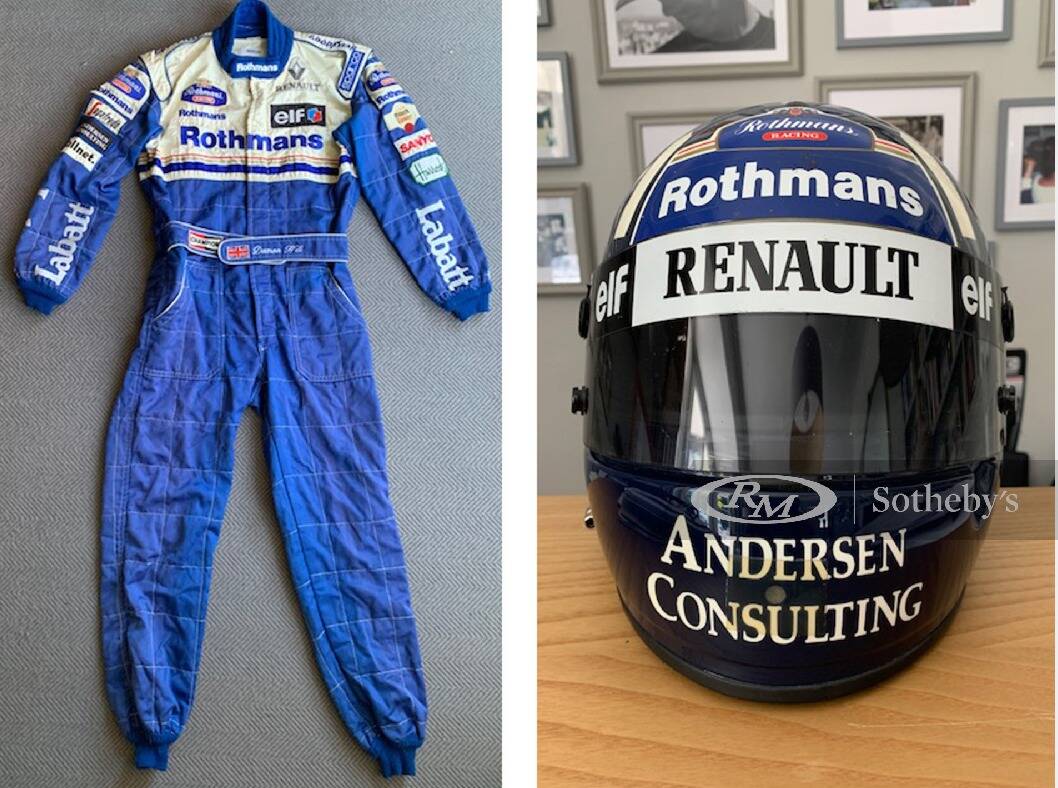 Foto zur News: F1-Auktion für den guten Zweck: Damon-Hill-Exponate besonders begehrt