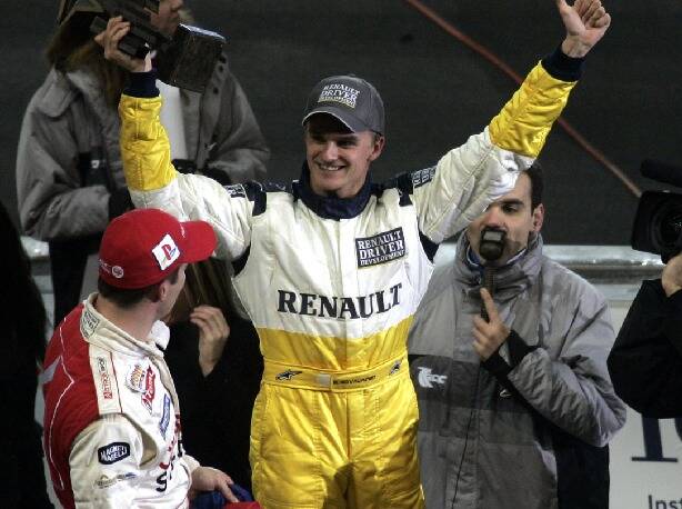 Foto zur News: Sieg beim Race of Champions 2004: Heikki Kovalainens Sternstunde