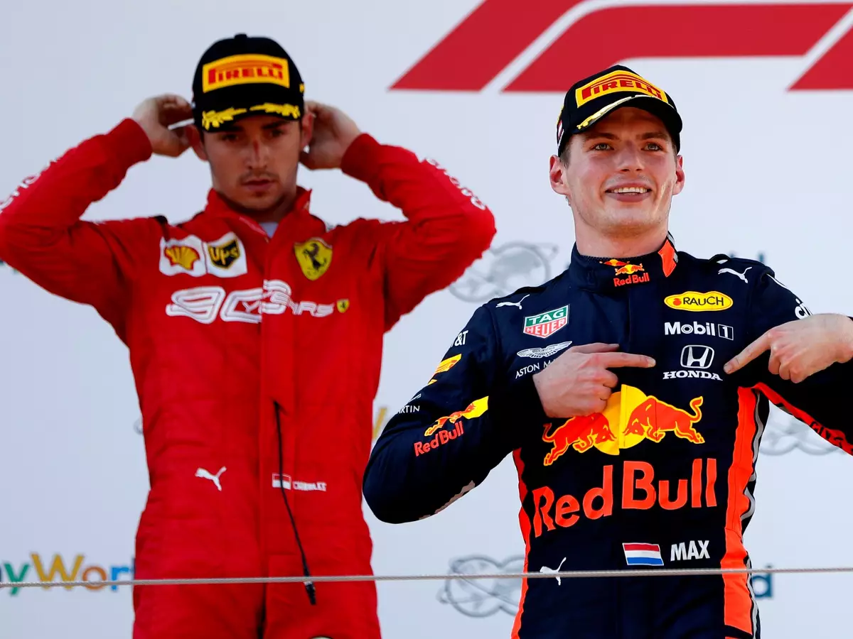 Max Verstappen, Charles Leclerc Foto zur News: Kubica: Verstappen wird seinen ersten F1-Titel vor Leclerc gewinnen