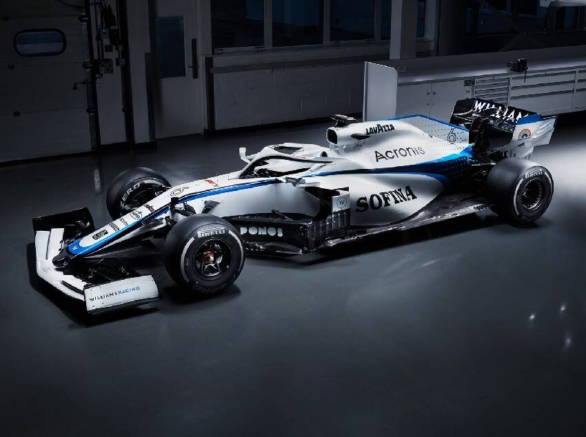 Foto zur News: Nach Trennung von Sponsor ROKiT: Williams präsentiert neue F1-Lackierung