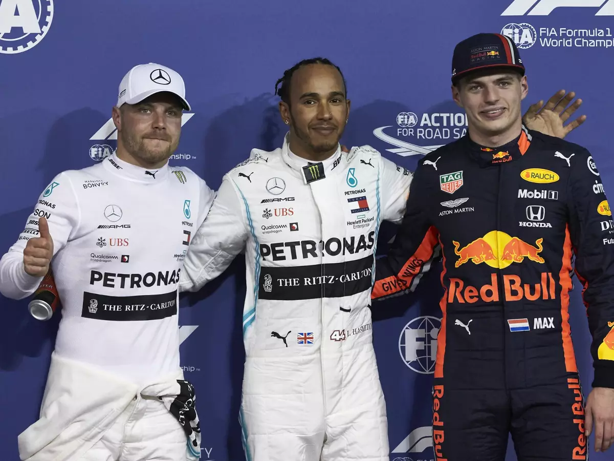 Valtteri Bottas, Lewis Hamilton, Max Verstappen Foto zur News: Häkkinen: Hamilton hat im F1-Titelkampf 2020 vor allem zwei Gegner