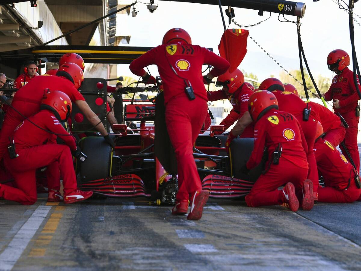 Foto zur News: Ferrari: Trotz Corona-Einschränkungen keine Abstriche bei Boxenstopps