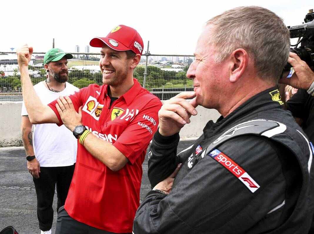 Foto zur News: Brundle: Absehbare Ferrari-Trennung wird Vettel 2020 "beflügeln"