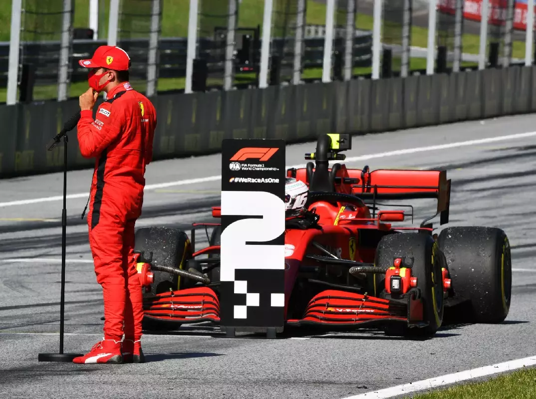 Foto zur News: Platz zwei in Spielberg für Charles Leclerc "eine große Überraschung"