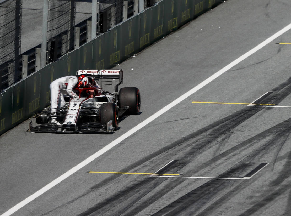 Foto zur News: Alfa Romeo: Geldstrafe für Räikkönens Reifenpanne