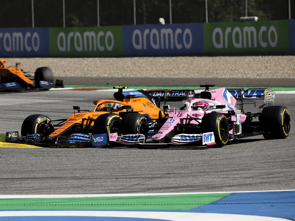 Foto zur News: Sergio Perez: Fahrer entscheiden Duell zwischen Racing Point und McLaren