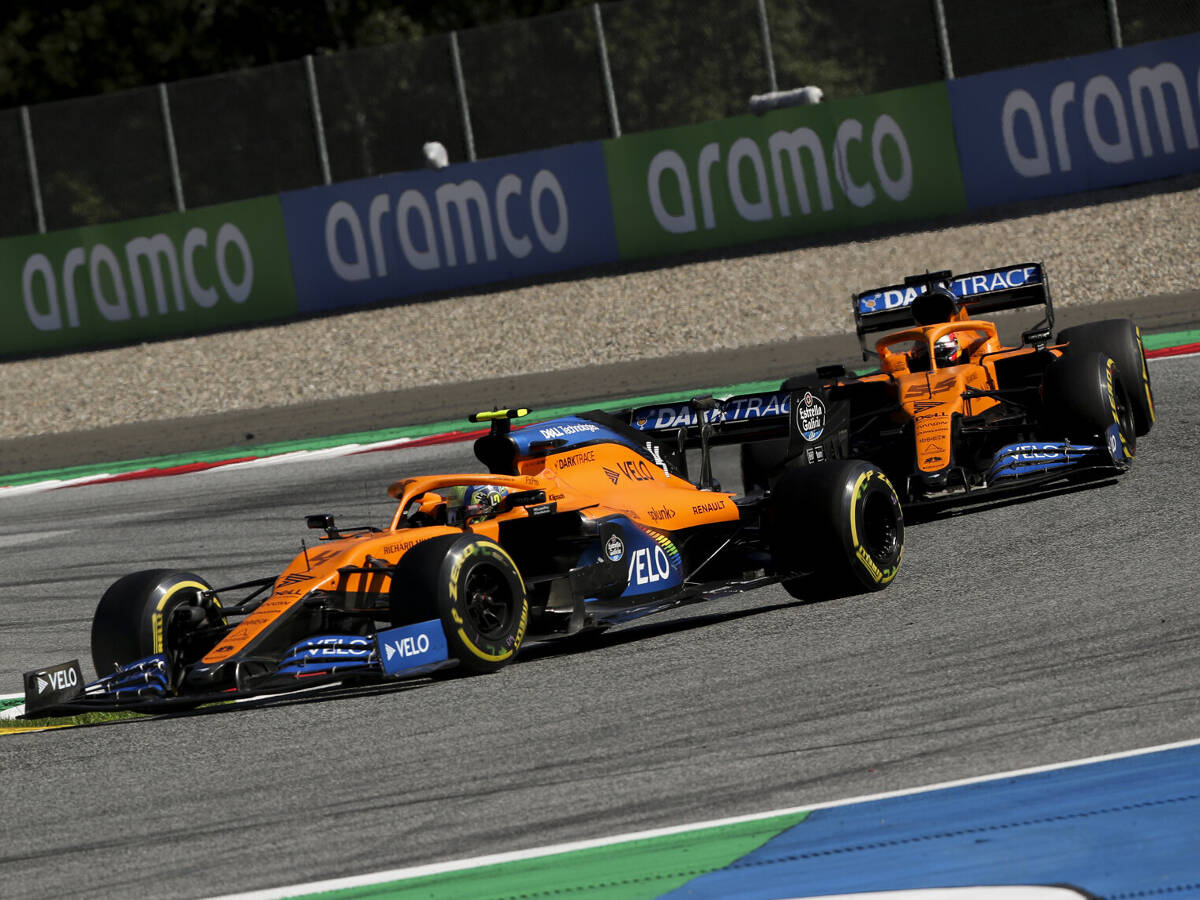 Foto zur News: McLaren: Unsere Fahrer dürfen racen, bis sie crashen!