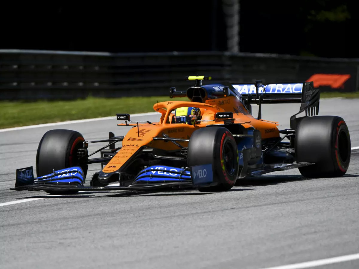 Foto zur News: Nach Podium im Pech: Grid-Strafe für Lando Norris in Spielberg