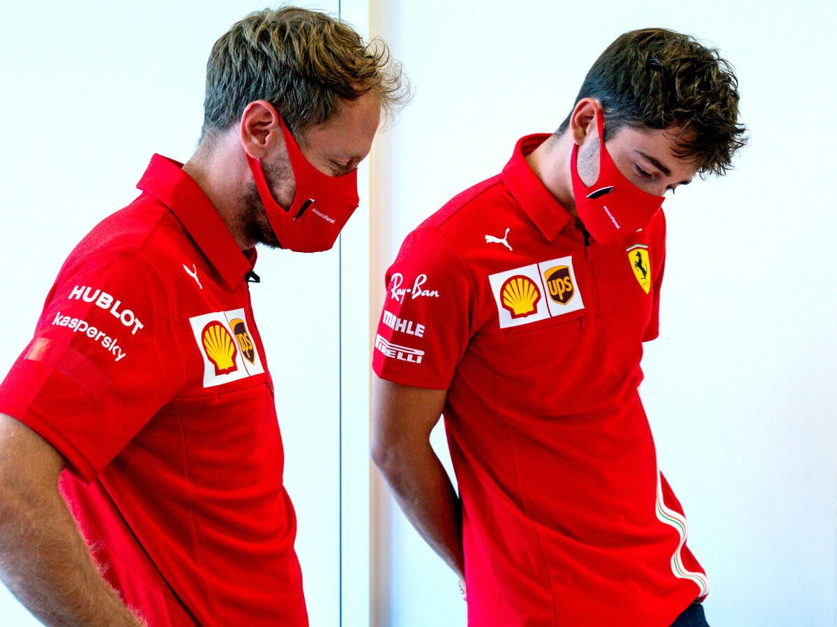Foto zur News: Ferrari: Vettel #AND# Leclerc wussten, "dass sie etwas falsch gemacht haben"