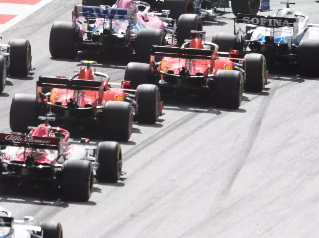 Charles Leclerc, Sebastian Vettel Foto zur News: "Eher ungewöhnlich für Leclerc": Diese Noten gibt's für Spielberg!