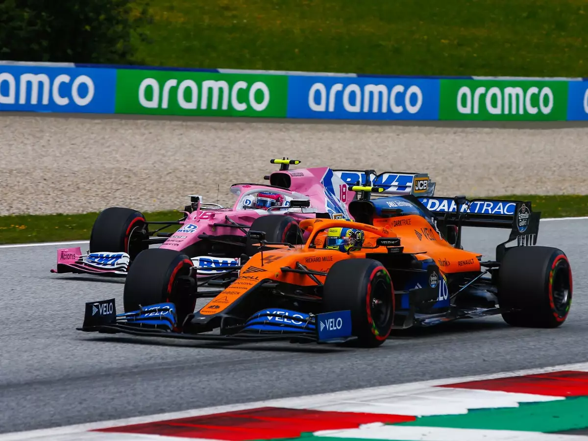 Foto zur News: Carlos Sainz: Zähle Racing Point nicht mehr zum Mittelfeld