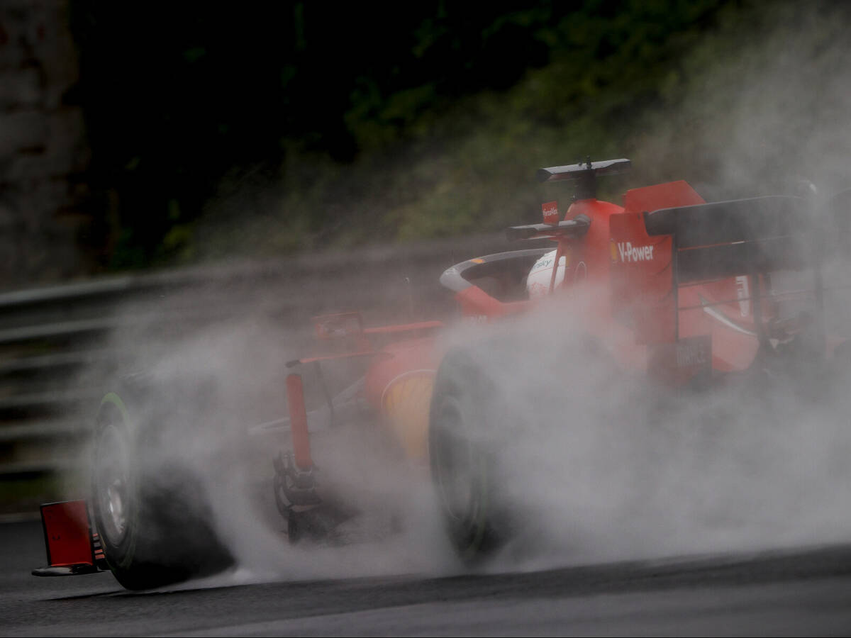 Foto zur News: F1 Ungarn 2020: Vettel "Schnellster" im Regen, Hamilton verzichtet