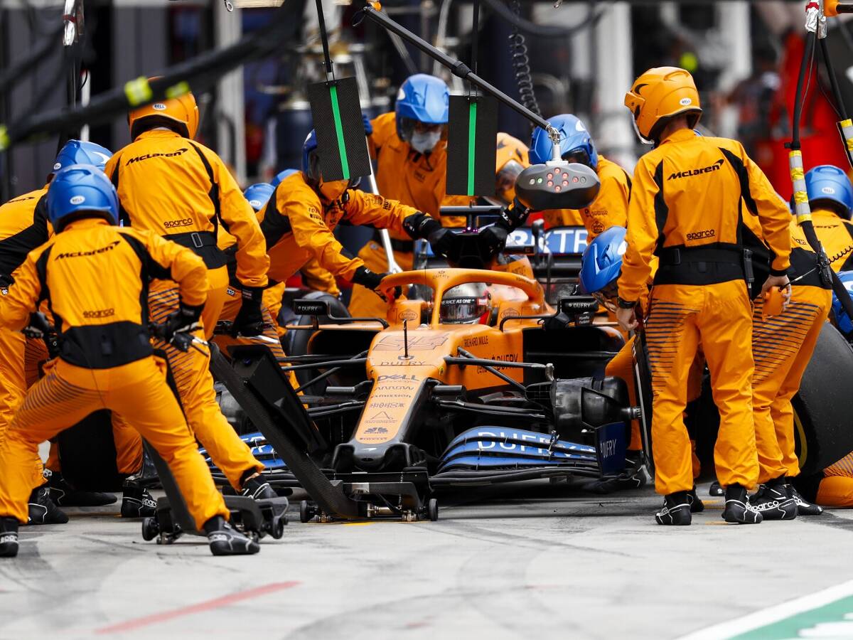 Foto zur News: McLaren: Gleiches Boxenstopp-Malheur wie bei Vettel