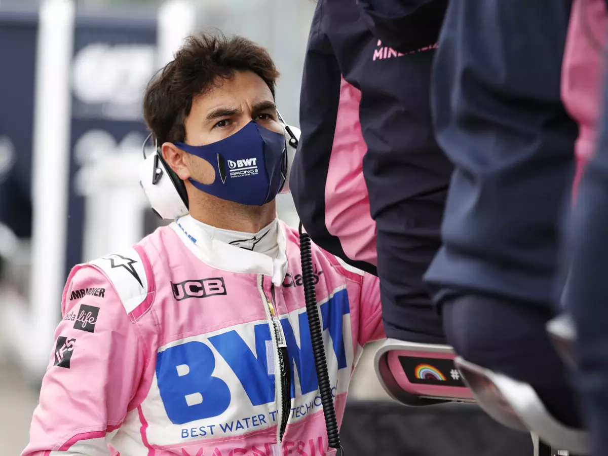 Foto zur News: Kein eindeutiges Ergebnis: Sergio Perez nach COVID-19-Test isoliert