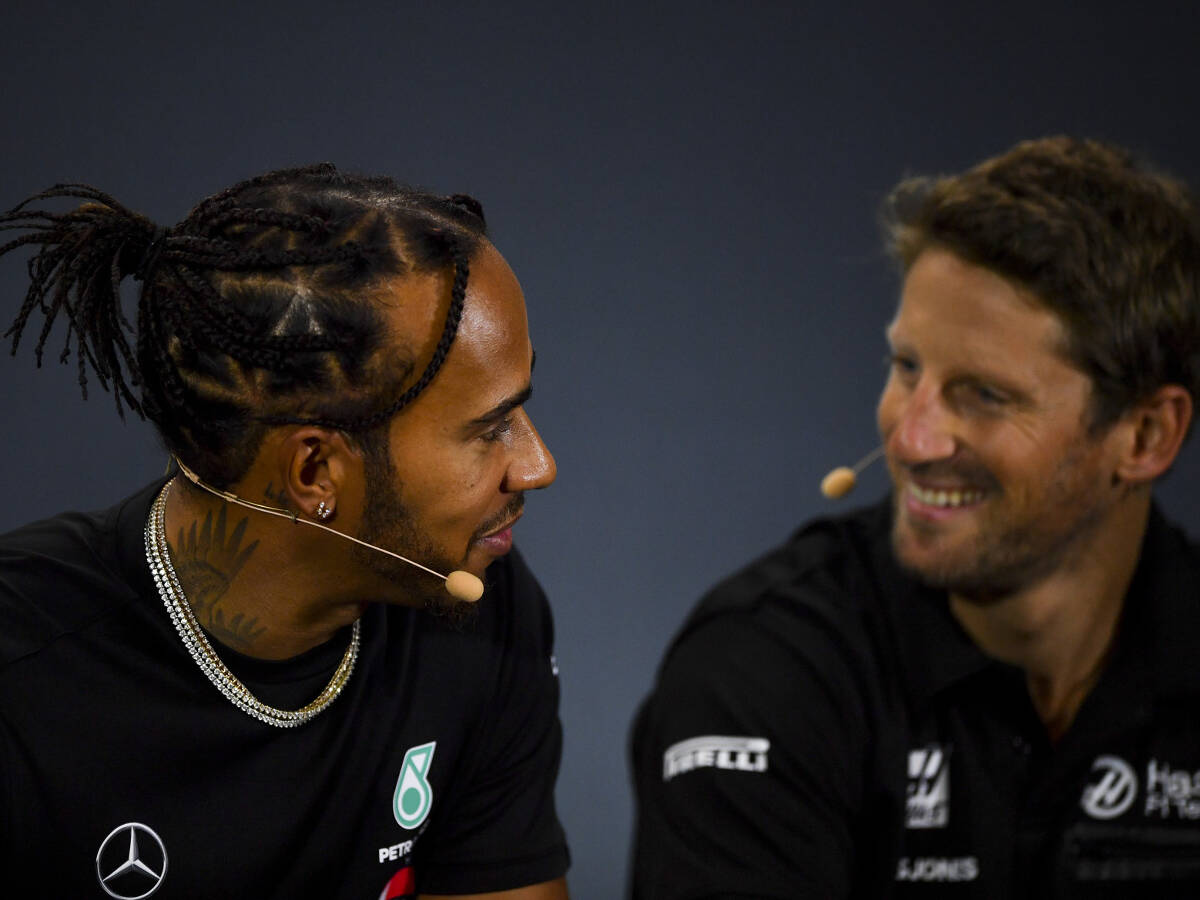 Foto zur News: Hamilton froh über Aussprache mit Grosjean: "Wir Fahrer sind vereint"