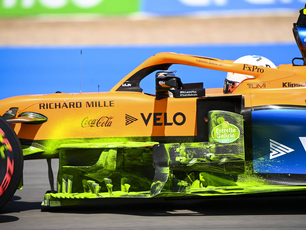 Foto zur News: McLaren mit neuen Aero-Updates in Silverstone