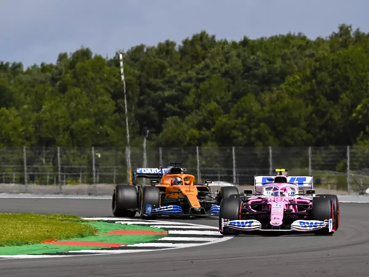 Lance Stroll, Carlos Sainz Foto zur News: Silverstone 1991 vs. 2020: Moderne F1 wirkt zu langsam, findet Carlos Sainz