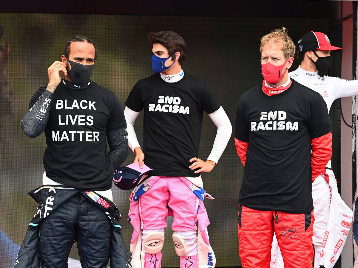 Foto zur News: Vettel: FIA hat uns mit Rassismus-Kampf im Stich gelassen