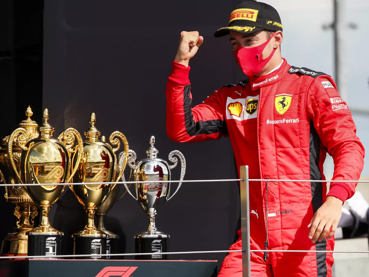 Foto zur News: "Alles rausgeholt": Charles Leclerc "zufrieden" mit "unerwarteten Podium"