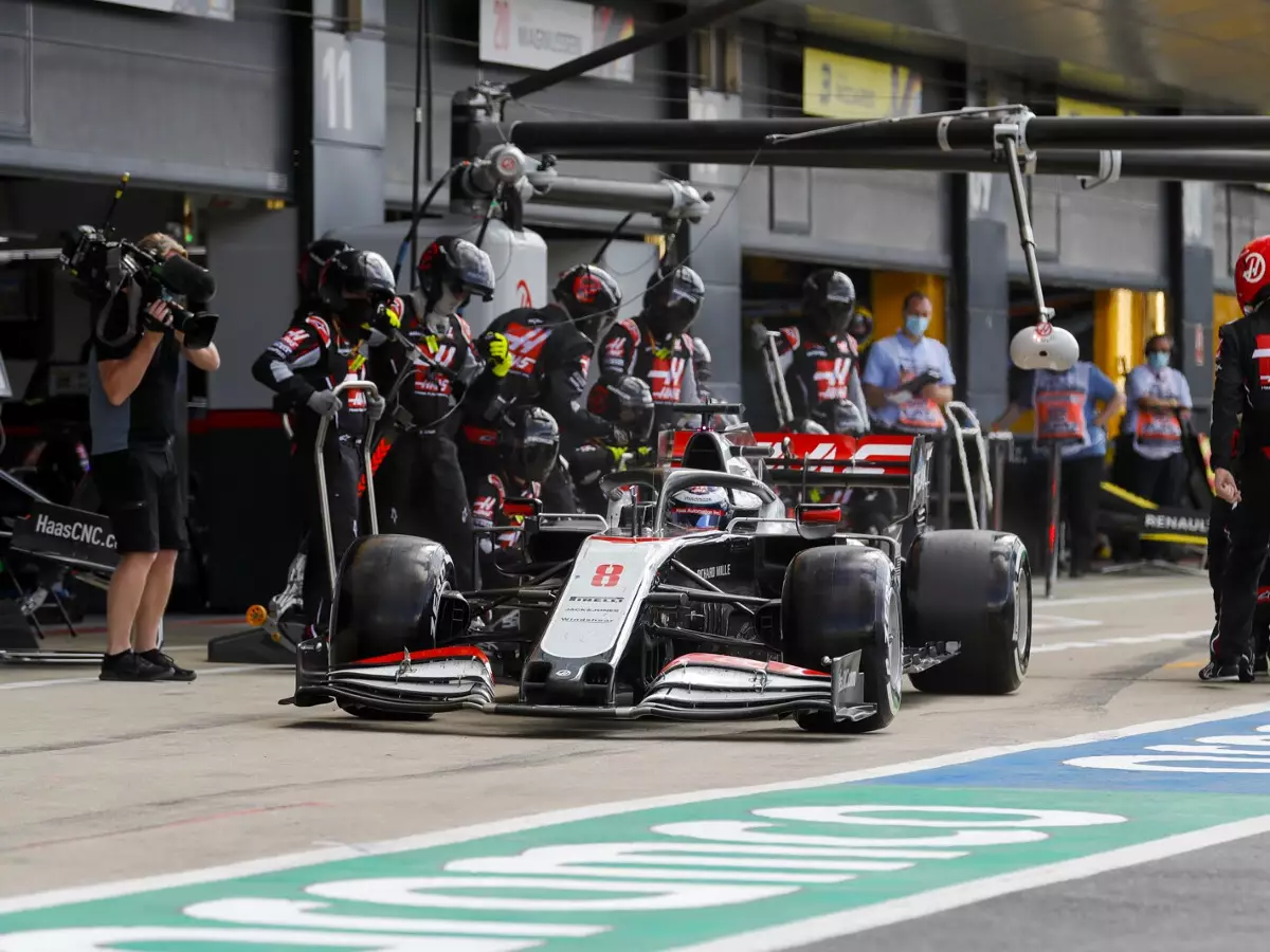 Foto zur News: Romain Grosjean: Verpatzter Boxenstopp hat einen Punkt gekostet