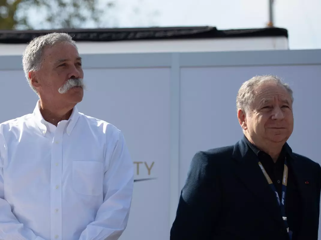 Chase Carey, Jean Todt Foto zur News: Todt: Formel 1 arbeitet an "Standard"-Kalender für 2021, aber...