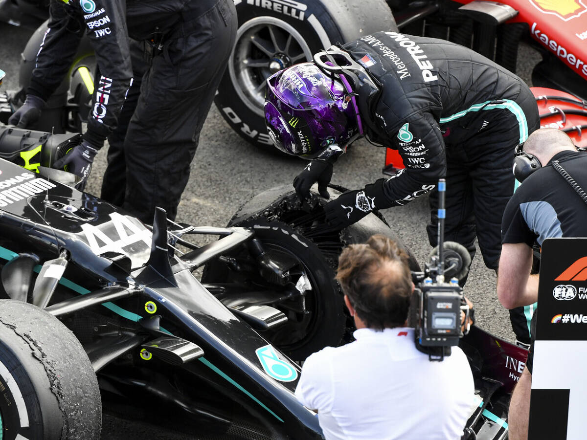 Foto zur News: Mercedes zu sorgenfrei: Hatten Reifenschäden "nicht auf dem Schirm"
