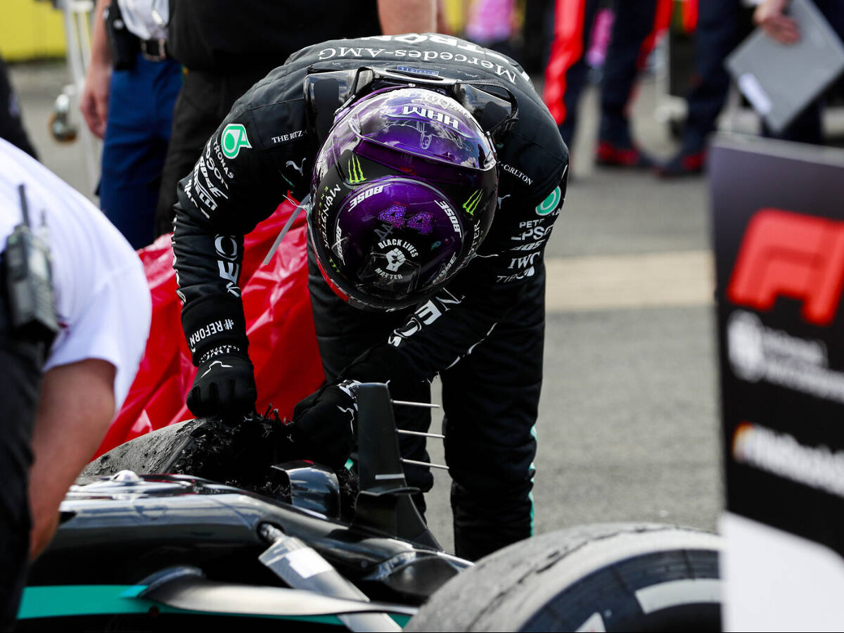 Foto zur News: Mercedes-Reifenschäden in Silverstone: DAS hat keine Rolle gespielt