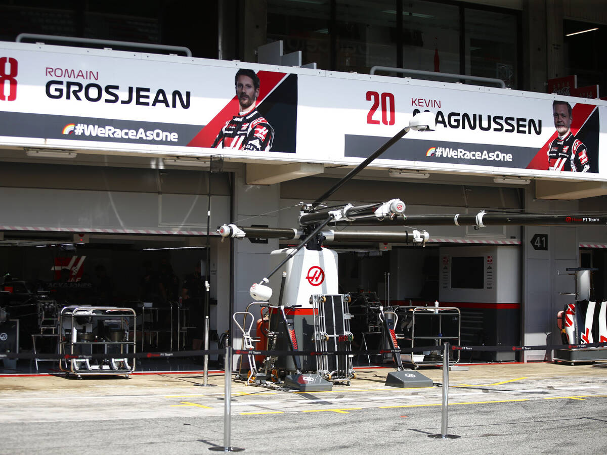 Foto zur News: Haas: Kein "spezifisches Problem" an Magnussens Auto gefunden