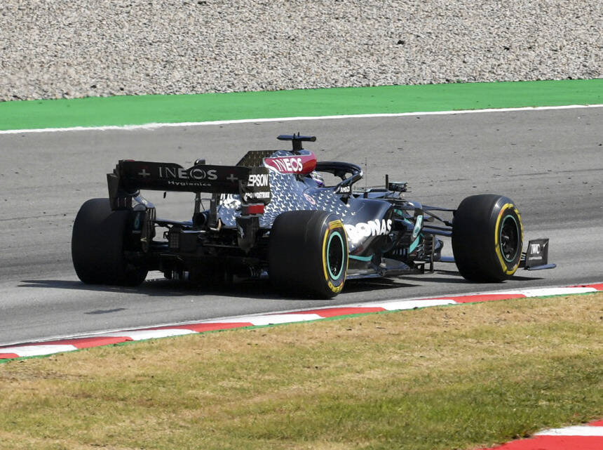 Foto zur News: Mercedes deutlich verbessert: Reifenprobleme gelöst?