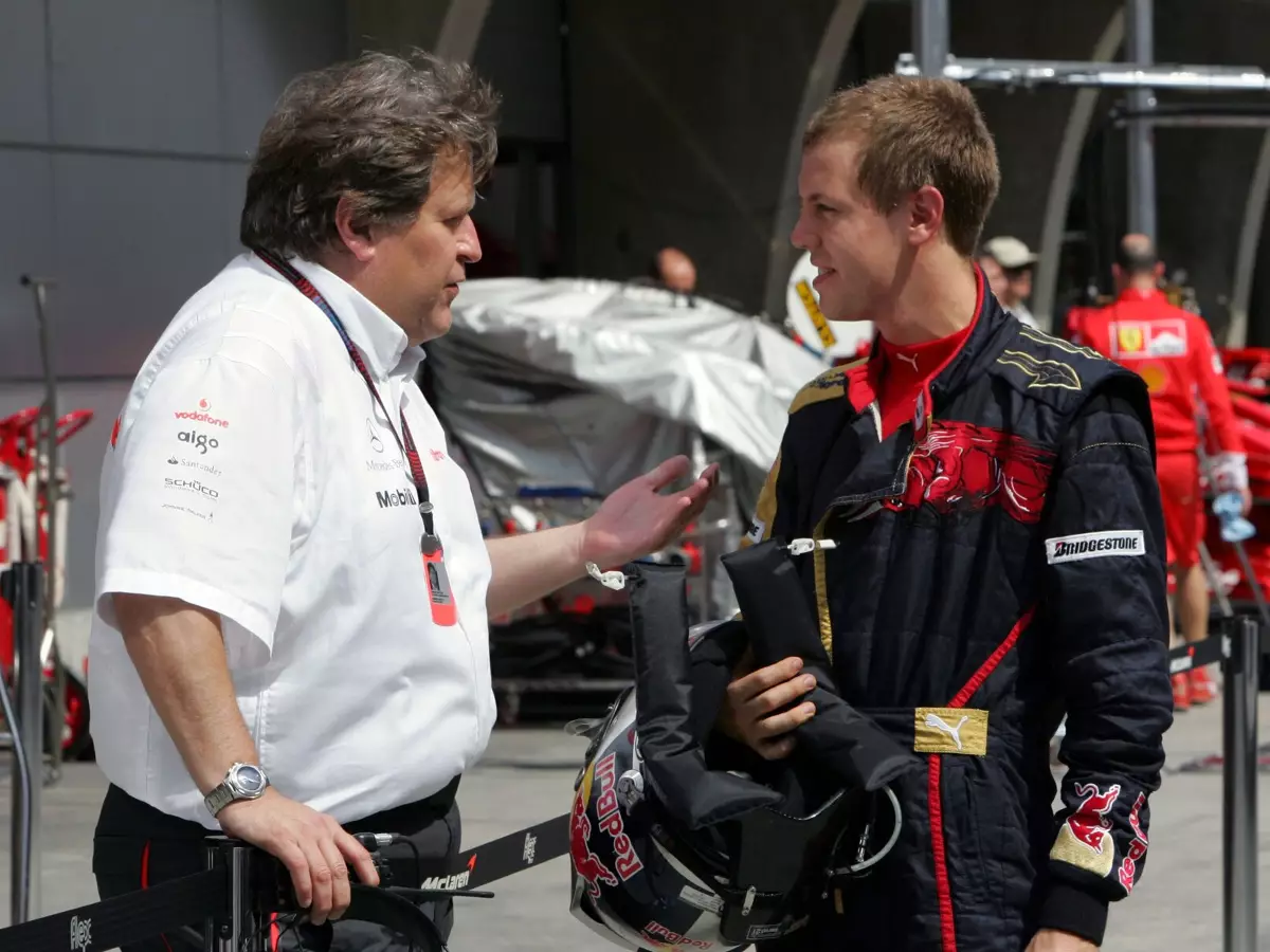 Norbert Haug, Sebastian Vettel Foto zur News: Norbert Haug verrät: Vettel war McLaren-Mercedes-Kandidat