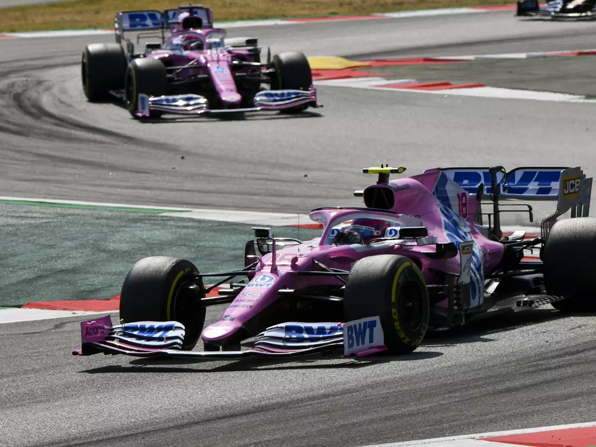 Lance Stroll, Sergio Perez Foto zur News: Szafnauer: FIA-Kopierverbot für Racing Point "absolut kein Problem"