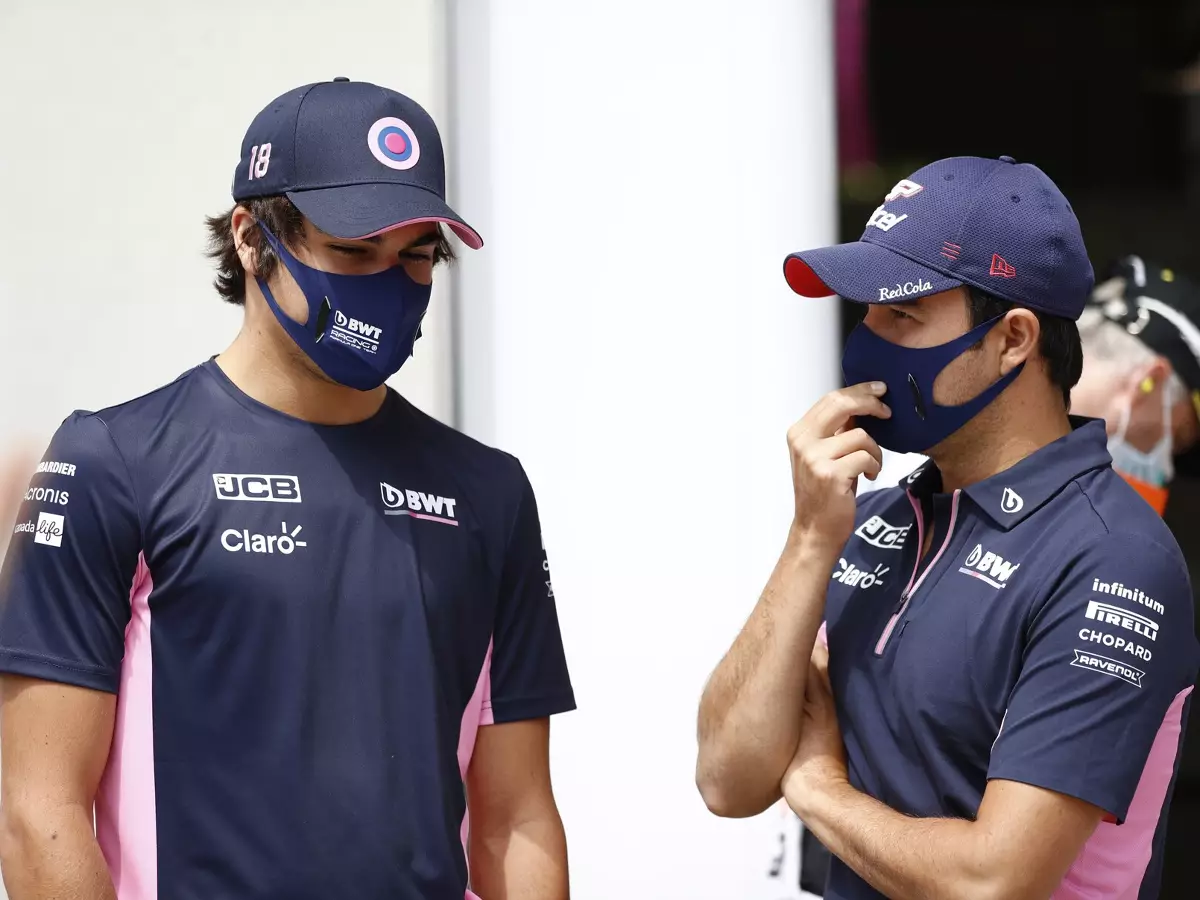 Lance Stroll, Sergio Perez Foto zur News: Jenson Button: Bei McLaren war Sergio Perez nicht konstant genug