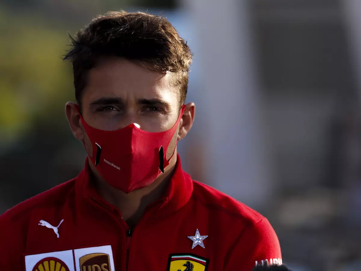 Foto zur News: Charles Leclerc: Gasly hat mir gesagt, ich muss für Hubert gewinnen!