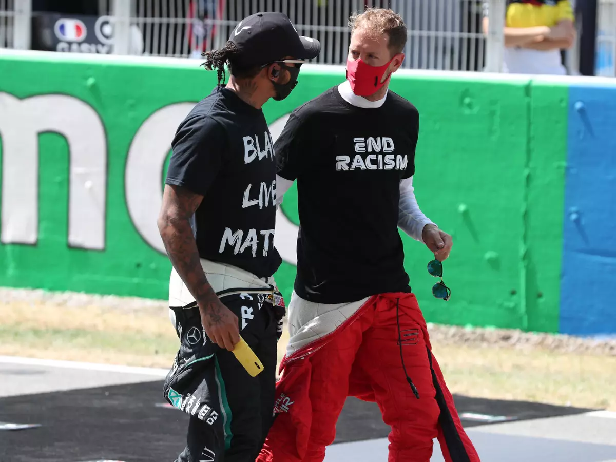 Lewis Hamilton, Sebastian Vettel Foto zur News: Sport-Boykott in den USA: Hamilton wird in Belgien fahren