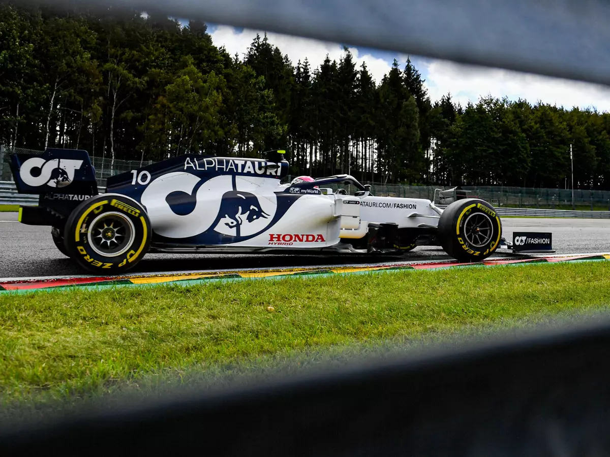 Foto zur News: Nach P4 in Q1: Pierre Gasly ärgert sich über Aus in Q2 in Belgien