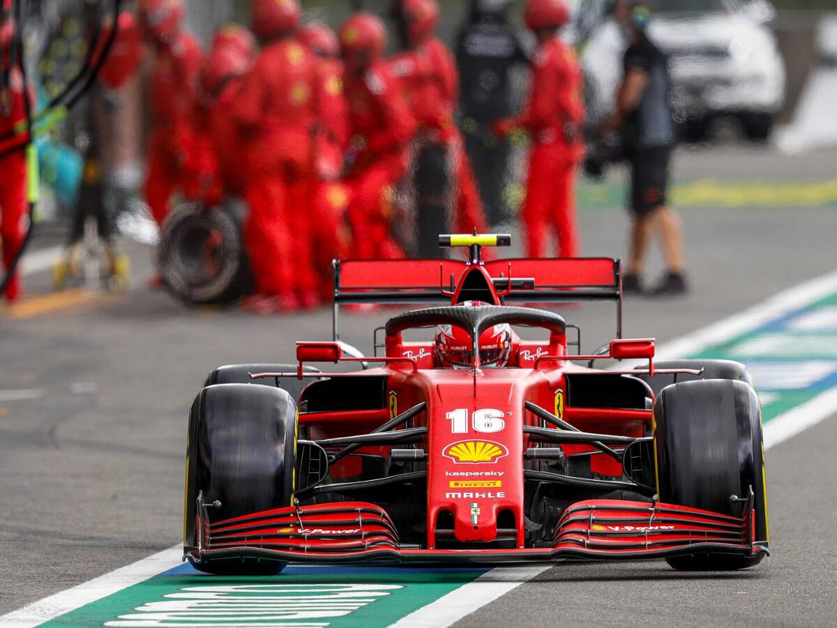 Foto zur News: Druckluftverlust bei Leclerc: Ferraris Strategiechef erklärt das Spa-Desaster