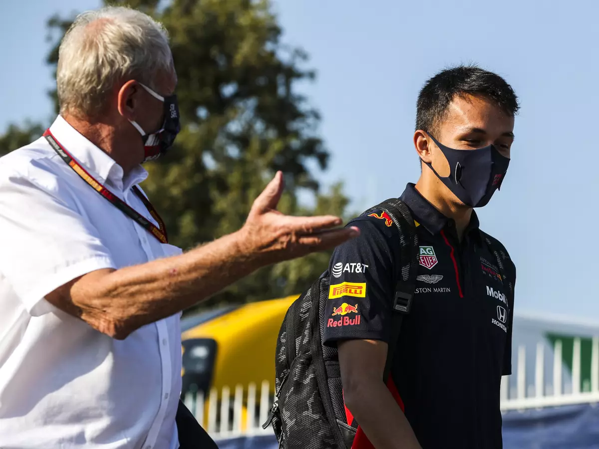 Helmut Marko, Alexander Albon Foto zur News: Alexander Albon: Höre nicht auf das, was Lewis Hamilton sagt