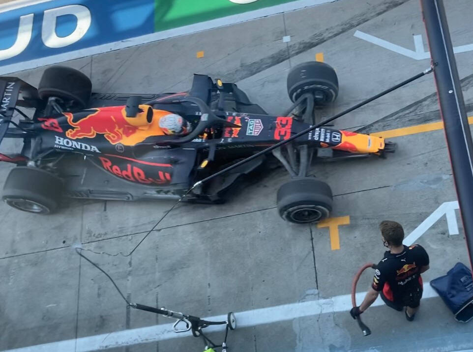 Foto zur News: F1 Monza 2020: Crash von Verstappen, Vettel nur auf P19