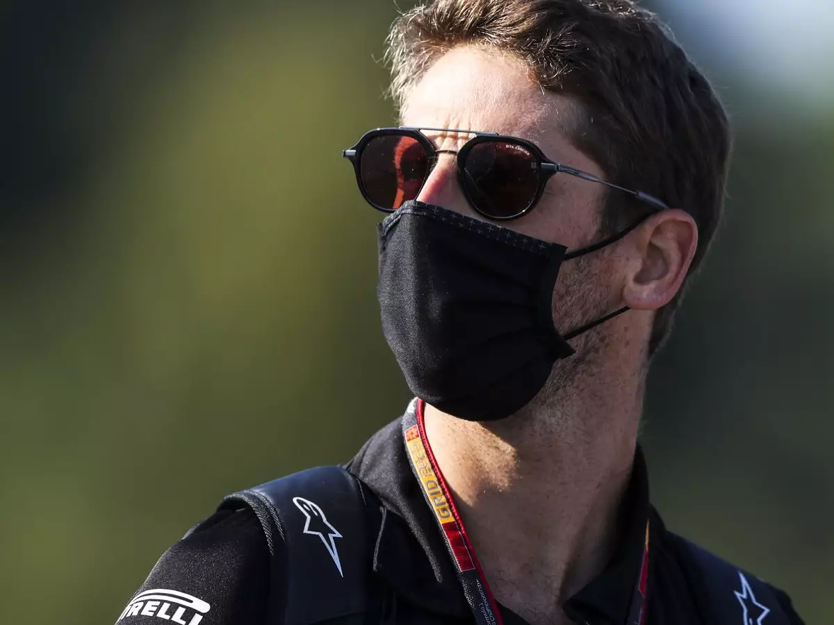 Romain Grosjean Foto zur News: Romain Grosjean: Mit Aussage über Bahrain-"Oval" angeeckt!