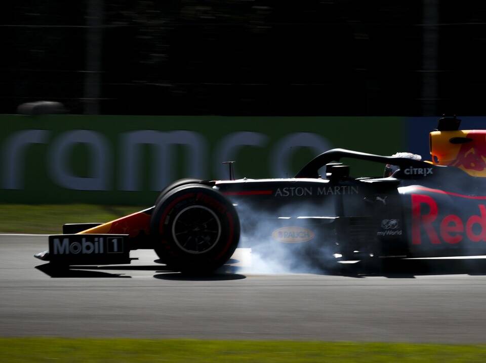 Foto zur News: "Kein guter Tag" für Verstappen in Monza: Welche Probleme Red Bull hat
