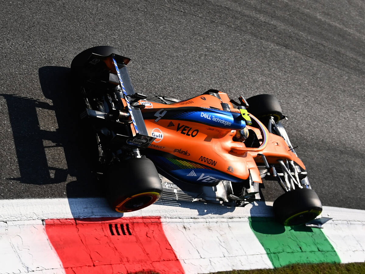 Foto zur News: Trotz P3 für McLaren: Lando Norris spricht vom "schlechtesten Freitag"