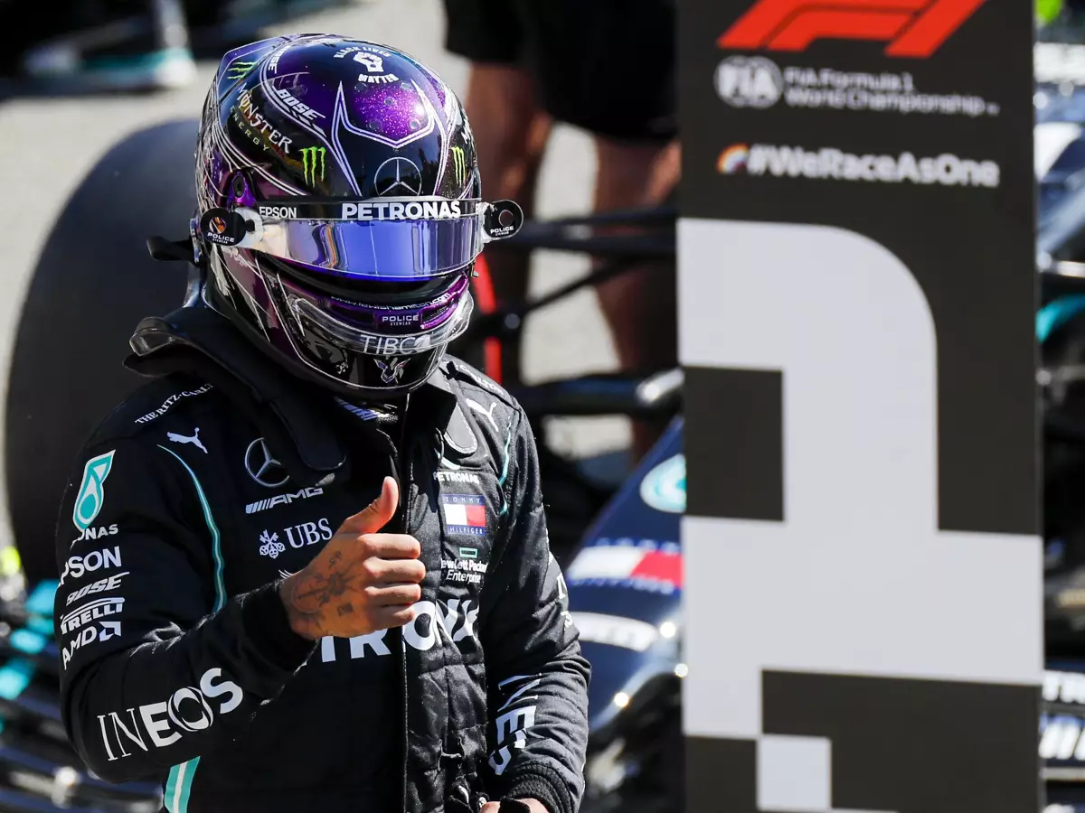 Foto zur News: Lewis Hamilton ist Formel-1-Weltmeister 2020