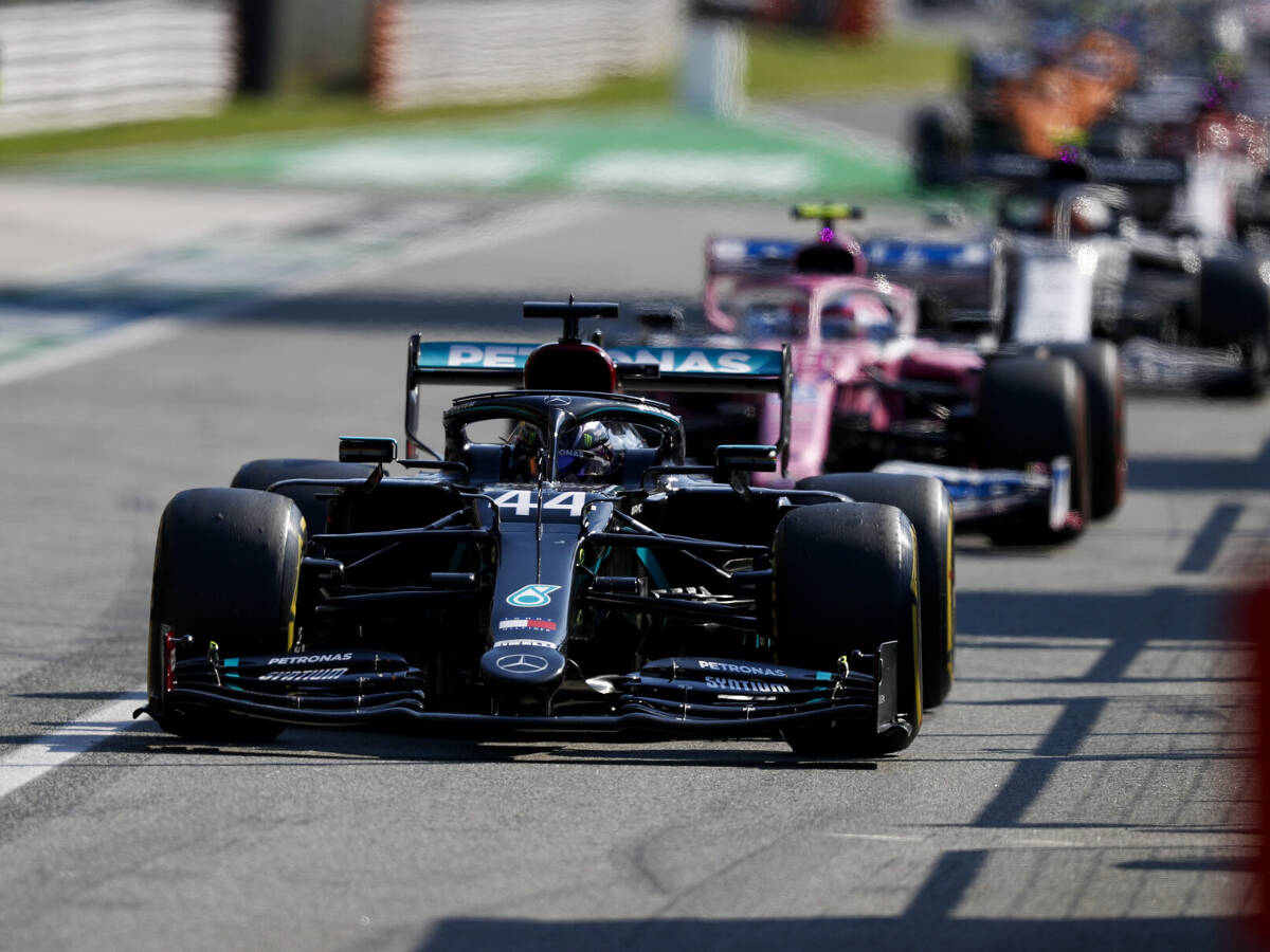Foto zur News: "Das ist lächerlich": Lewis Hamiltons Monza-Boxenfunk im Wortlaut