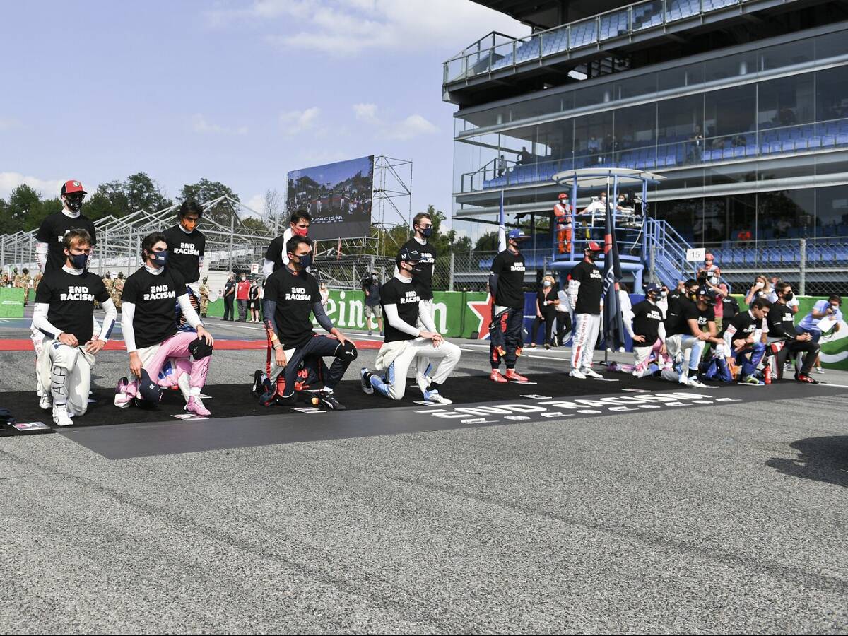 Foto zur News: Warum Lewis Hamilton bei der Anti-Rassismus-Aktion in Monza gefehlt hat
